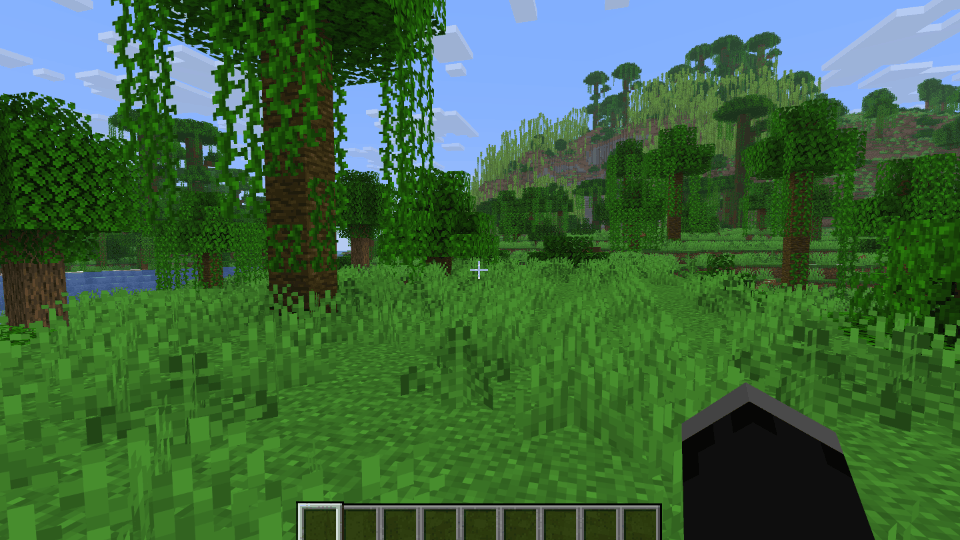 Resoucepackでゲームの見た目を変えるGIF画像